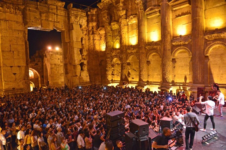 MASHROU LEILA at Baalbeck FESTIVAL